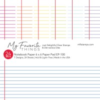 My Favorite Things - Notebook Paper
