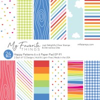 My Favorite Things - Happy Patterns Paper Pad