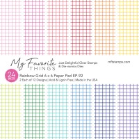 My Favorite Things - Rainbow Grid Paper Pad