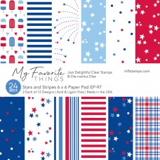 My Favorite Things - Stars and Stripes Paper Pad