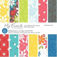 My Favorite Things - DBD Wildflowers Paper Pad