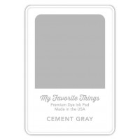 My Favorite Things - Premium Dye Ink Pad Cement Gray