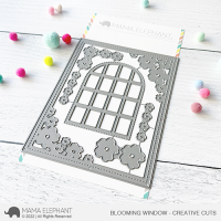 Mama Elephant - Blooming Window Creative Cuts