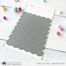Mama Elephant - Circle Lattice Creative Cuts