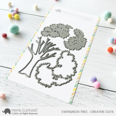 Mama Elephant - Evergreen Tree Creative Cuts
