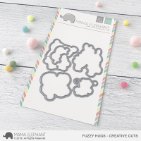 Mama Elephant - Fuzzy Hugs Creative Cuts