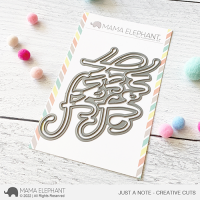 Mama Elephant - Just A Note Creative Cuts