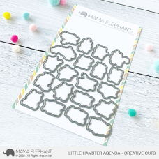 Mama Elephant - Little Hamster Agenda Creative Cuts