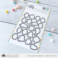 Mama Elephant - Little Sloth Agenda Creative Cuts