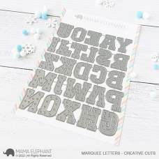 Mama Elephant - Marquee Letters Creative Cuts