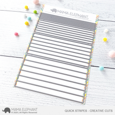Mama Elephant - Quick Stripes Creative Cuts