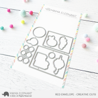 Mama Elephant - Red Envelope Creative Cuts