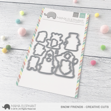 Mama Elephant - Snow Friends Creative Cuts