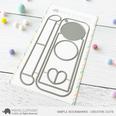 Mama Elephant - Simple Bookmarks Creative Cuts