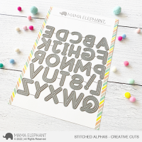 Mama Elephant - Stitched Alphas Creative Cuts