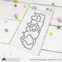 Mama Elephant - The Birthday Bash Creative Cuts
