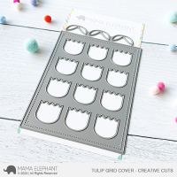 Mama Elephant - Tulip Grid Cover Creative Cuts