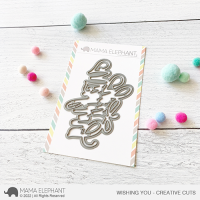 Mama Elephant - Wishing You Creative Cuts