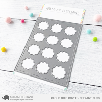 Mama Elephant - Cloud Grid Creative Cuts