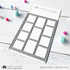 Mama Elephant - Grid Planter Creative Cuts