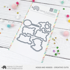 Mama Elephant - Hogs and Kisses Creative Cuts