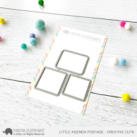 Mama Elephant - Little Agenda Postage Creative Cuts