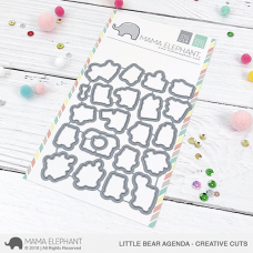 Mama Elephant - Little Bear Agenda Creative Cuts