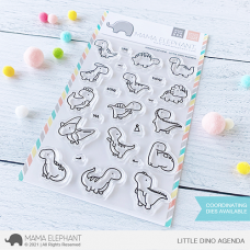 Mama Elephant - Little Dino Agenda