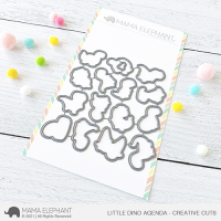 Mama Elephant - Little Dino Agenda Creative Cuts