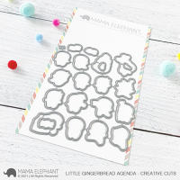 Mama Elephant - Little Gingerbread Agenda Creative Cuts