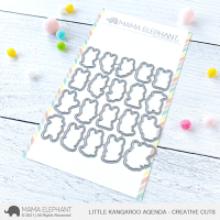 Mama Elephant - Little Kangaroo Agenda Creative Cuts