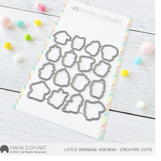 Mama Elephant - Little Signage Agenda Creative Cuts