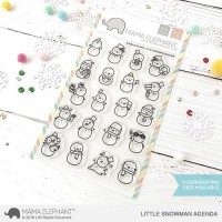Mama Elephant - Little Snowman Agenda