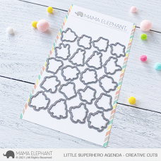 Mama Elephant - Little Superhero Agenda Creative Cuts