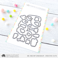 Mama Elephant - Me and My Dinosaur Creative Cuts