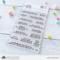 Mama Elephant - Ninja Sayings