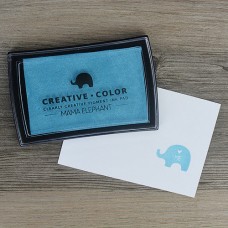 Mama Elephant - Creative Color - Pacific Blue