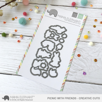Mama Elephant - Picnic With Friends Creative Cuts