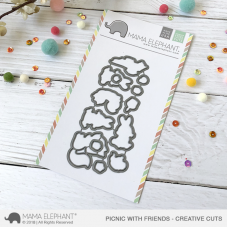 Mama Elephant - Picnic With Friends Creative Cuts