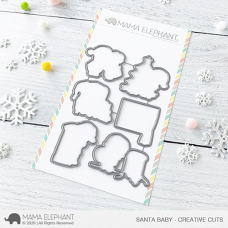 Mama Elephant - Santa Baby Creative Cuts