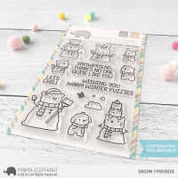 Mama Elephant - Snow Friends
