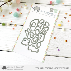 Mama Elephant - Tea With Friends Creative Cuts