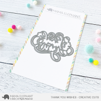 Mama Elephant - Thank You Wishes Creative Cuts