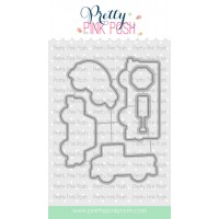 Pretty Pink Posh - Across The Miles dies