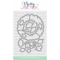 Pretty Pink Posh - Autumn Leaf Wreath Coordinating Die Set