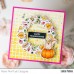 Pretty Pink Posh - Autumn Leaf Wreath Stamp Set