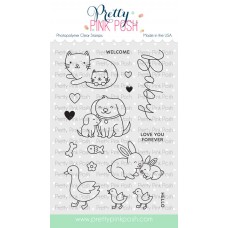 Pretty Pink Posh - Baby Animals Stamp Set
