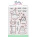 Pretty Pink Posh - Birthday Signs Coordinating Die Set