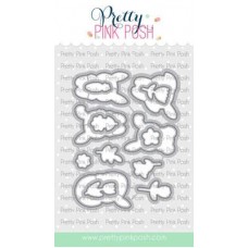 Pretty Pink Posh - Bunny Friends Coordinating Dies