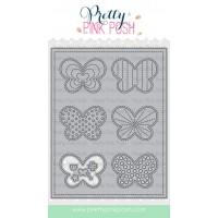 Pretty Pink Posh - Butterfly Cover Plate Die